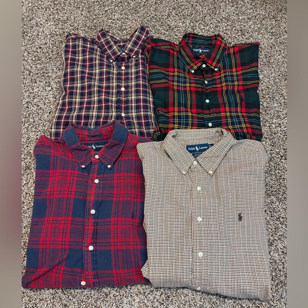 *Bundle* Ralph Lauren Blake Cotton Button Downs!